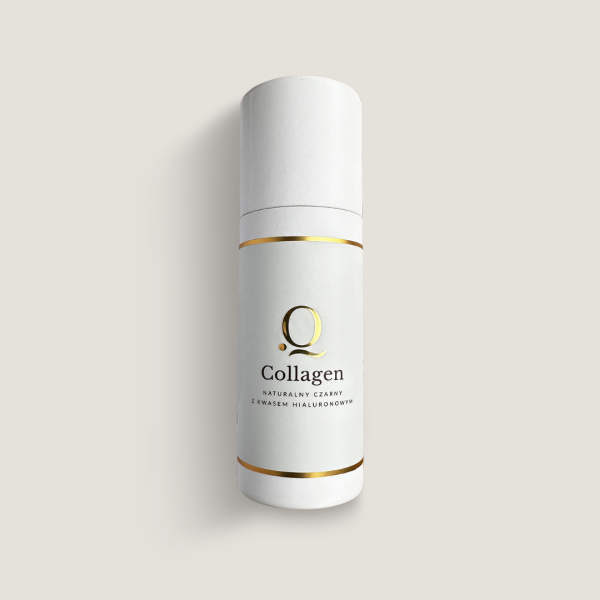 Kolagen naturalny czarny z kwasem hialuronowym