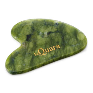 Kamień gua sha do masażu | zielony jadeit